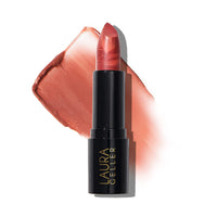 Italian Marble Sheer Lipstick - Peach Bellini - Hydrating & Lightweight - Vitamin E & Caster Seed Oil - Cream Finish