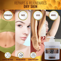 Honey Cream Face Moisturizer & Body Butter Lotion