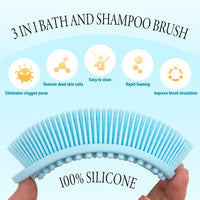 Silicone Body Scrubberfor Skin Clean and Sanitary