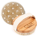 Natural Bristle Exfoliating Brush for Skin Renewal