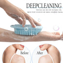 Silicone Body Scrubberfor Skin Clean and Sanitary