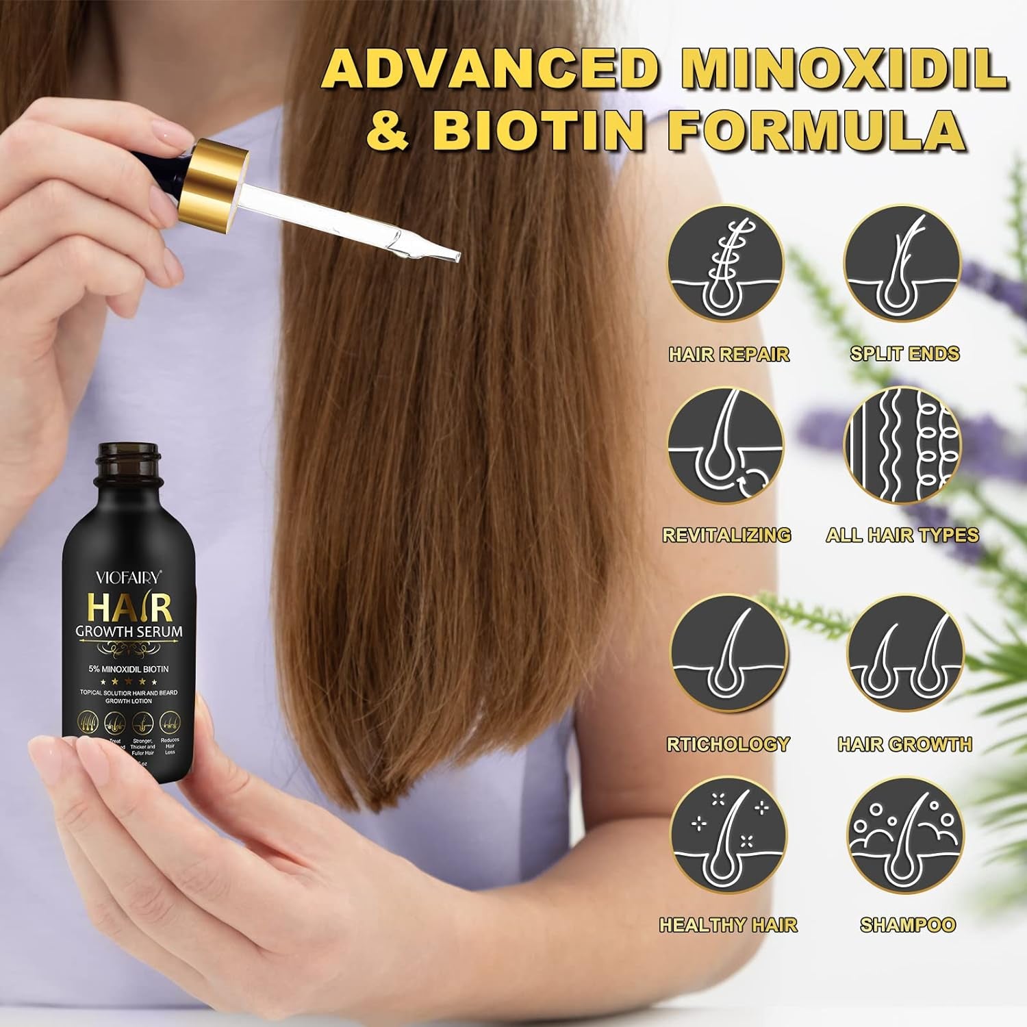 Minoxidil Hair Growth and Treatment Oil