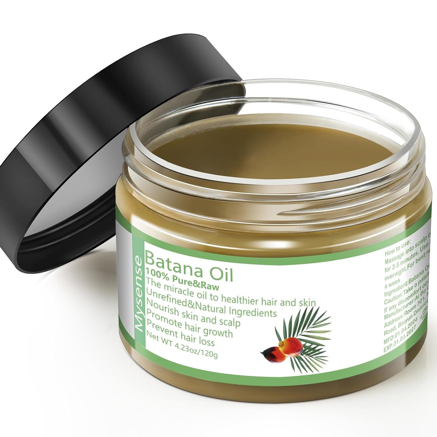 Raw Batana Oil for Hair Growth