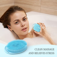 Silicone Body Scrubberfor Skin Clean and Sanitary