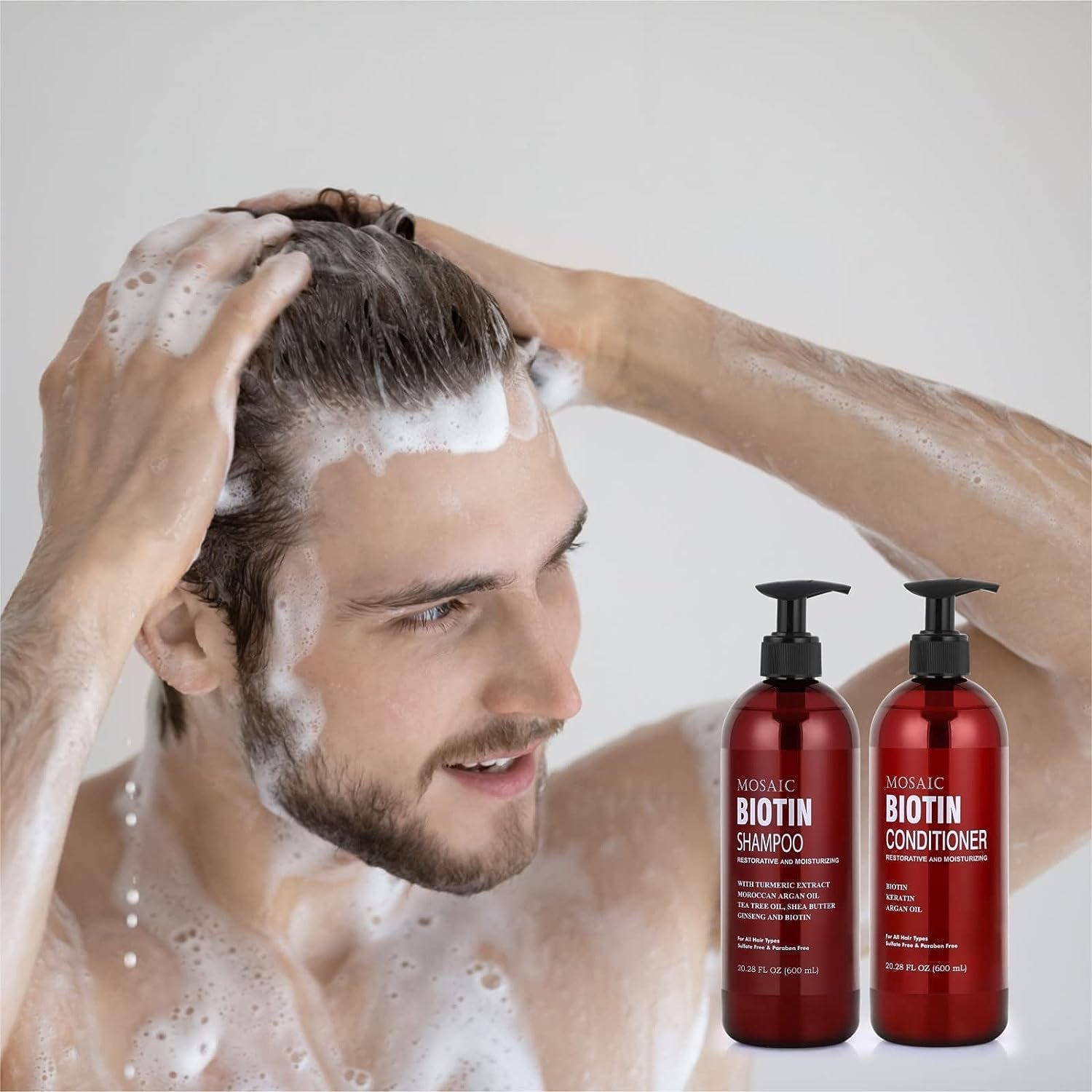 Biotin Shampoo and Conditioner Set