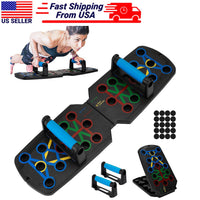 Push up Rack Board System Fitness Workout Train Home Gym Exercise Stands for Men